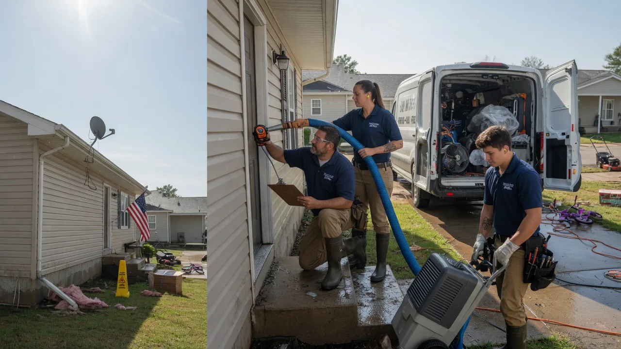 Ceiling Water Damage Restoration in Pungoteague, VA near me